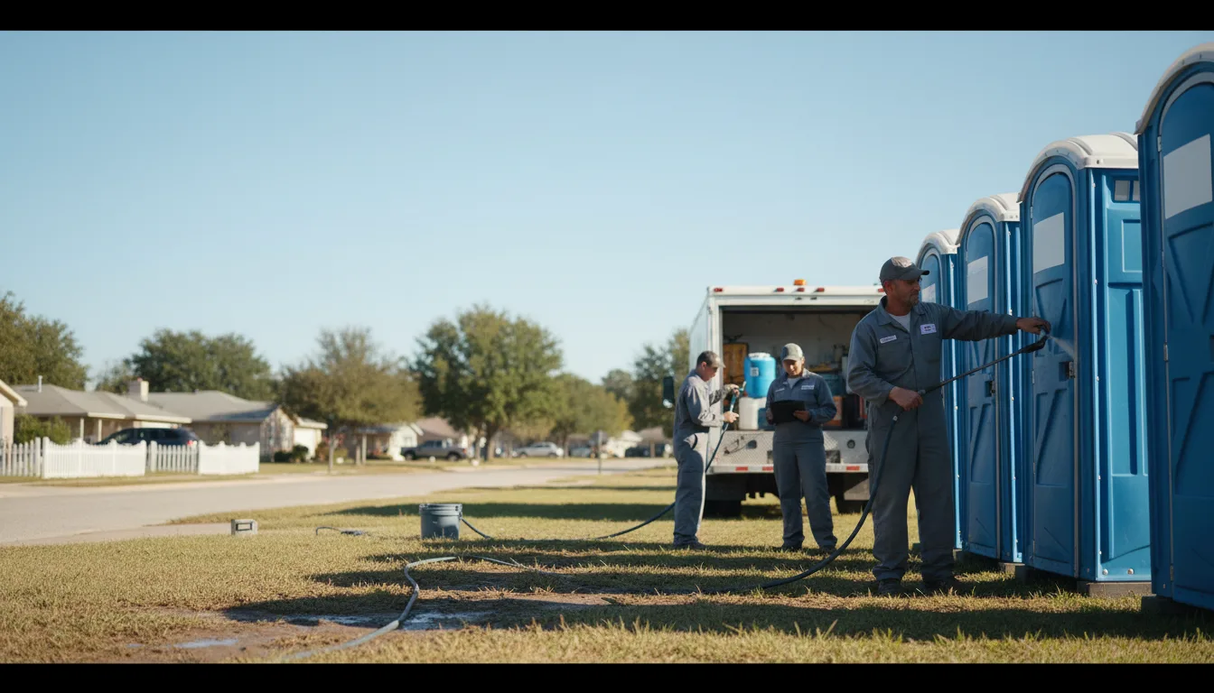 Long-Term Portable Toilet Rental in Rock Valley, IA near me